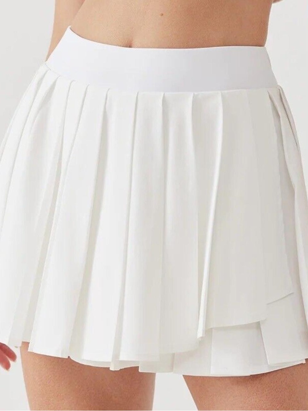 Outdoor Voices Doubles 4" Pleated Skort